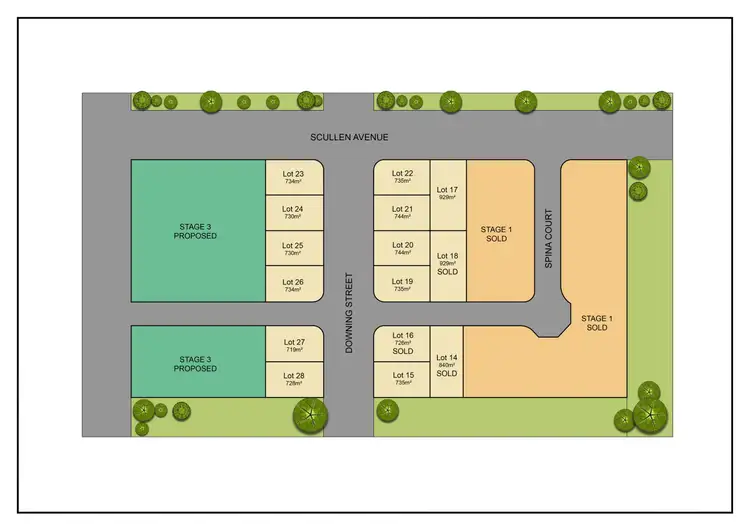 Floorplan of Homely land listing, Lots 14 - 28 Mountain View Estate, Innisfail QLD 4860