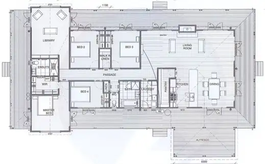 Floorplan of Homely rural property listing, 6360 Northern Highway, Heathcote VIC 3523