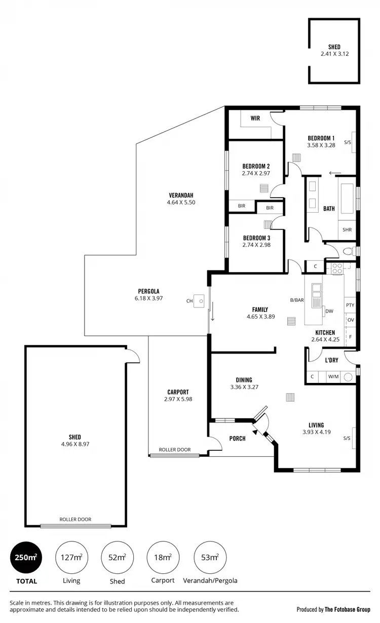 Floorplan of Homely house listing, 8 Sandalwood Court, Salisbury Heights SA 5109