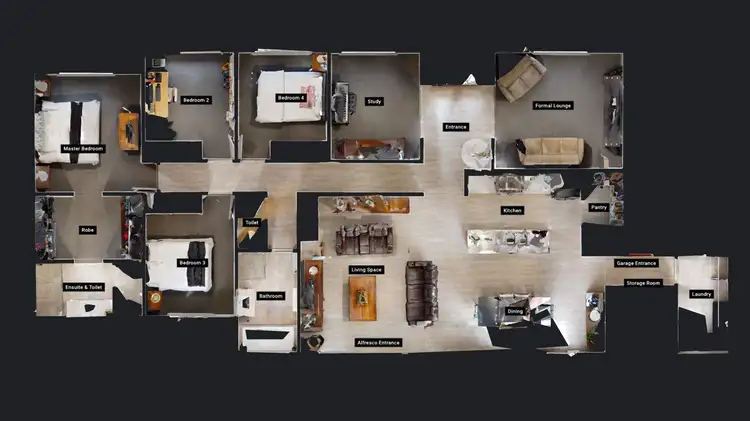 Floorplan of Homely house listing, 16 Pippin Grove, Maiden Gully VIC 3551