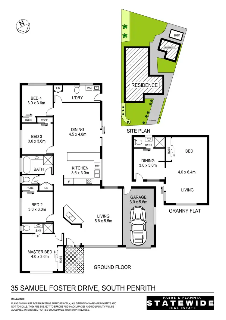 Floorplan of Homely house listing, 35 Samuel Foster Drive, South Penrith NSW 2750