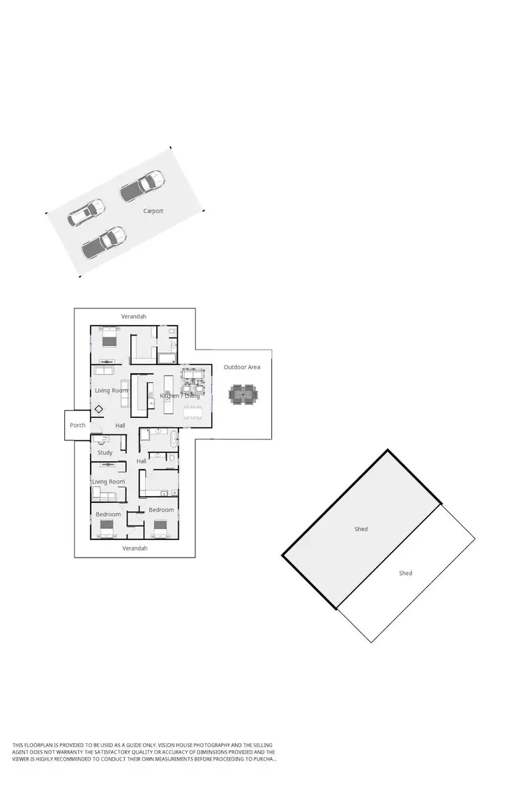 Floorplan of Homely house listing, 489 Channel Road, Merbein VIC 3505