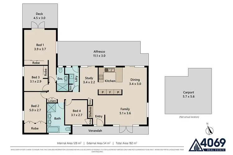 Floorplan of Homely house listing, 40 Gilruth Road, Kenmore QLD 4069