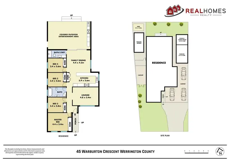 Floorplan of Homely house listing, 45 Warburton Crescent, Werrington County NSW 2747