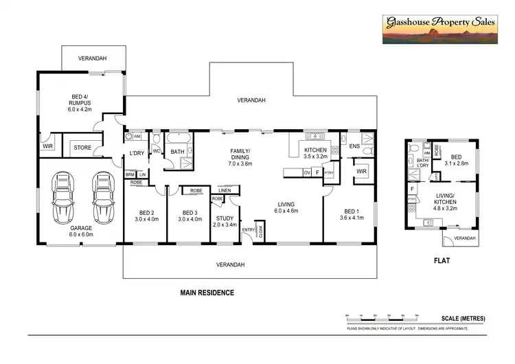 Floorplan of Homely house listing, 13 Hillside Road, Glass House Mountains QLD 4518