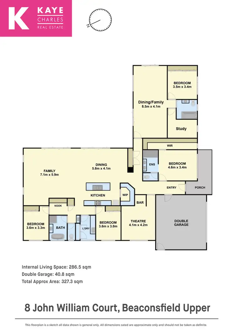 Floorplan of Homely house listing, 8 John William Court, Beaconsfield Upper VIC 3808
