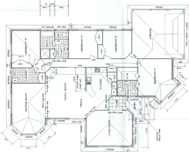 Floorplan of Homely rural property listing, 12L Numbardie Drive, Dubbo NSW 2830