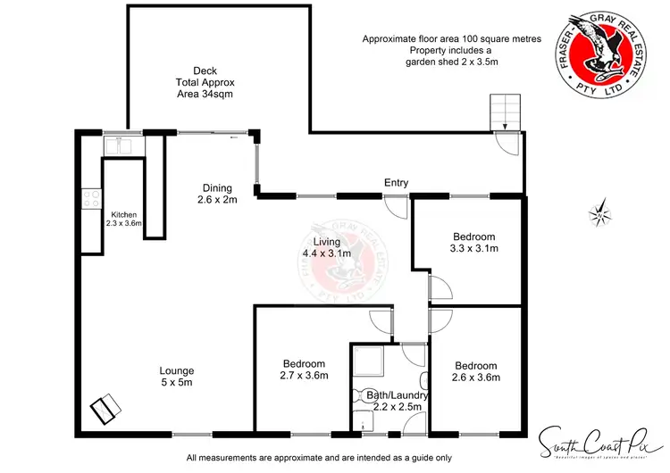 Floorplan of Homely house listing, 13 Dampier Street, Congo NSW 2537