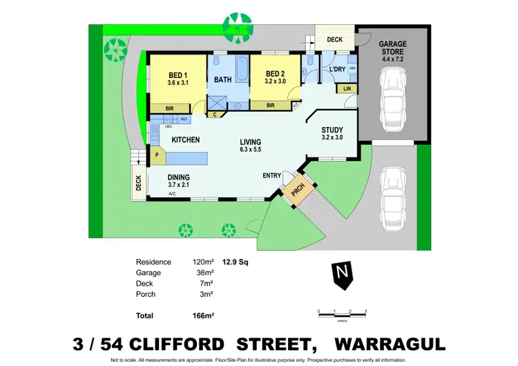 Floorplan of Homely unit listing, 3/54 CLIFFORD STREET, Warragul VIC 3820