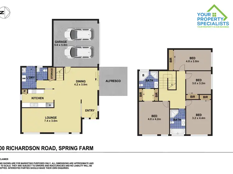 Floorplan of Homely house listing, 200 Richardson Road, Spring Farm NSW 2570