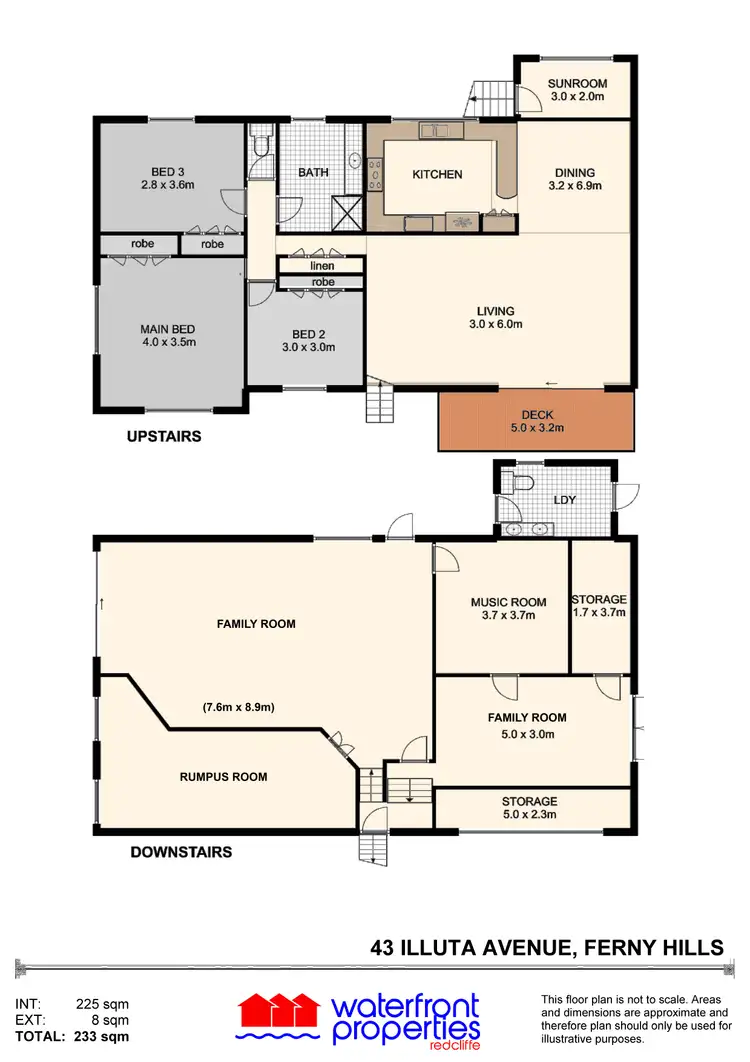 Floorplan of Homely house listing, 43 ILLUTA AVENUE, Ferny Hills QLD 4055