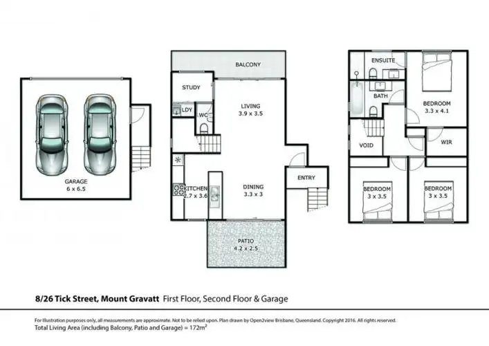 Floorplan of Homely townhouse listing, 8/26 Tick Street, Mount Gravatt East QLD 4122