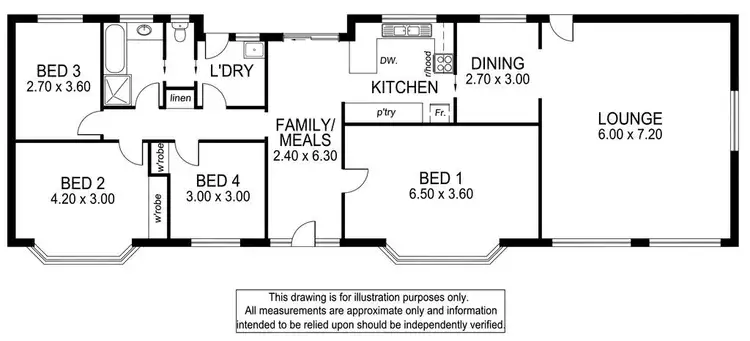 Floorplan of Homely house listing, 1149A Bog Lane, Robe SA 5276