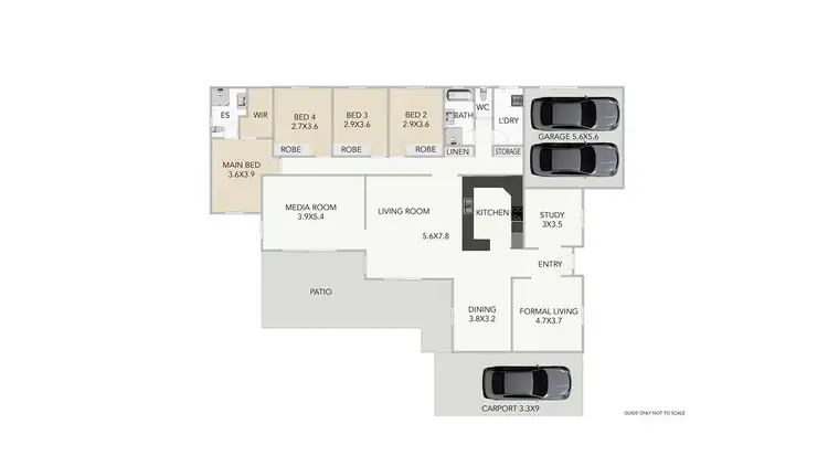 Floorplan of Homely house listing, 18 Skinner Street, Collingwood Park QLD 4301