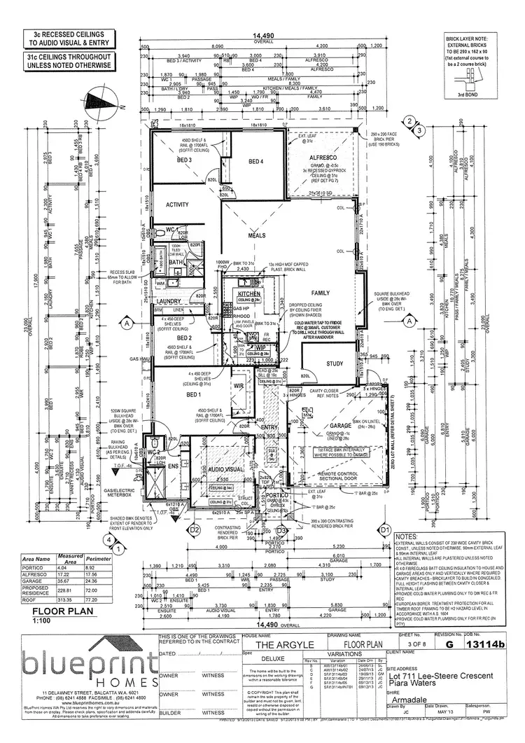 Floorplan of Homely house listing, 17 Lee-Steere Crescent, Piara Waters WA 6112