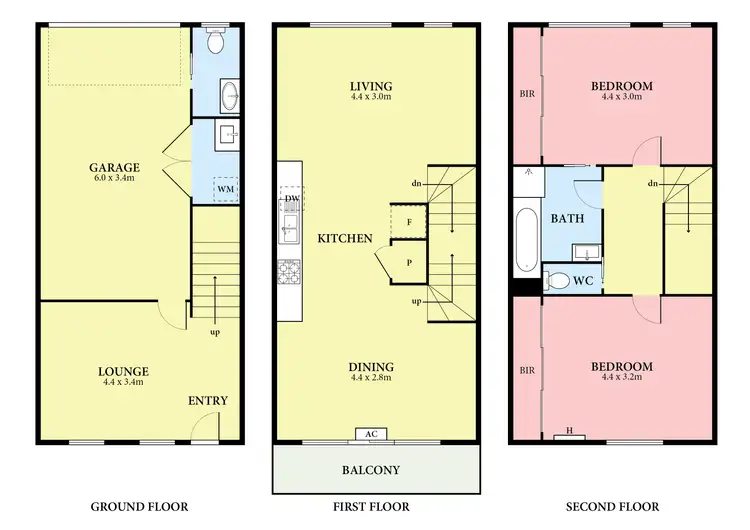 Floorplan of Homely house listing, 14 Heartlands Lane, Mernda VIC 3754