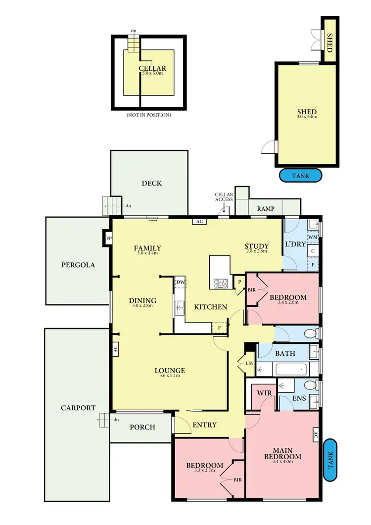 Floorplan of Homely house listing, 17 Ronald Avenue, South Morang VIC 3752