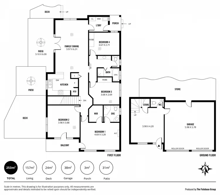 Floorplan of Homely house listing, 1/4 Mccann Place, Greenwith SA 5125