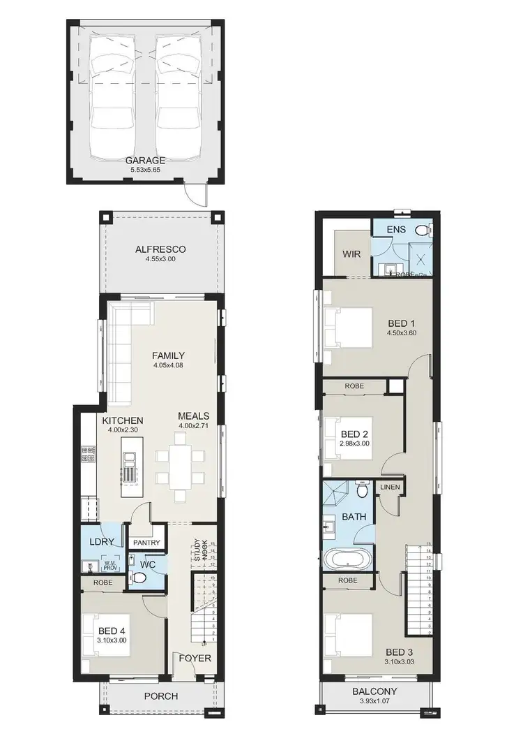 Floorplan of Homely house listing, Lot 40, 235 Eighth Avenue, Austral NSW 2179