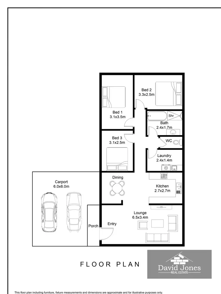 Floorplan of Homely house listing, 15 Olympic Court, Eagleby QLD 4207