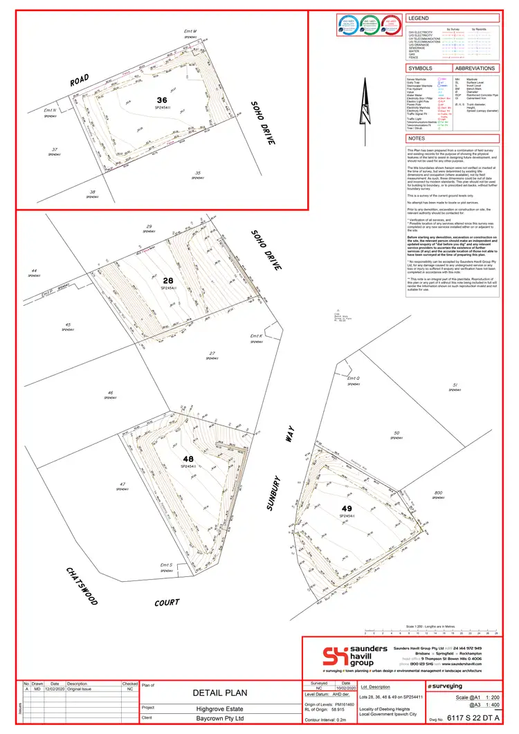 Floorplan of Homely land listing, 5 SUNBURY WAY, Deebing Heights QLD 4306