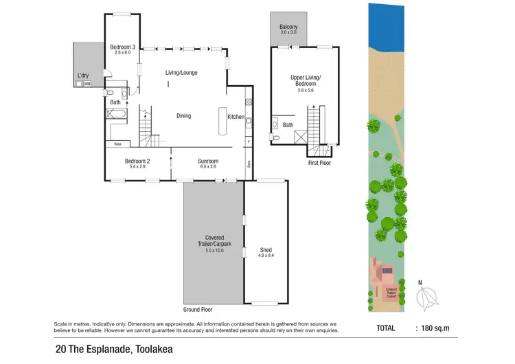 Floorplan of Homely house listing, 20 The Esplanade, Toolakea QLD 4818