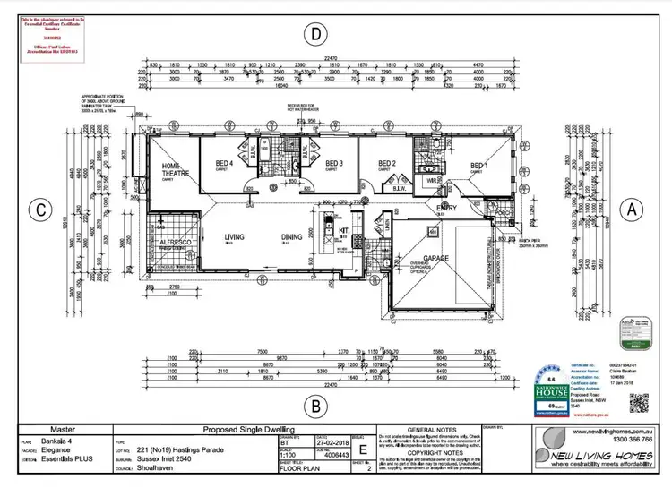 Floorplan of Homely house listing, 19 Hastings Parade, Sussex Inlet NSW 2540