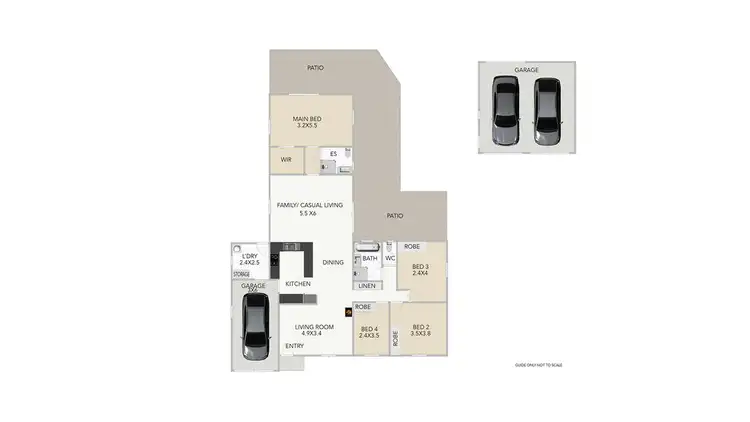 Floorplan of Homely house listing, 7 Paul Tully Avenue, Collingwood Park QLD 4301