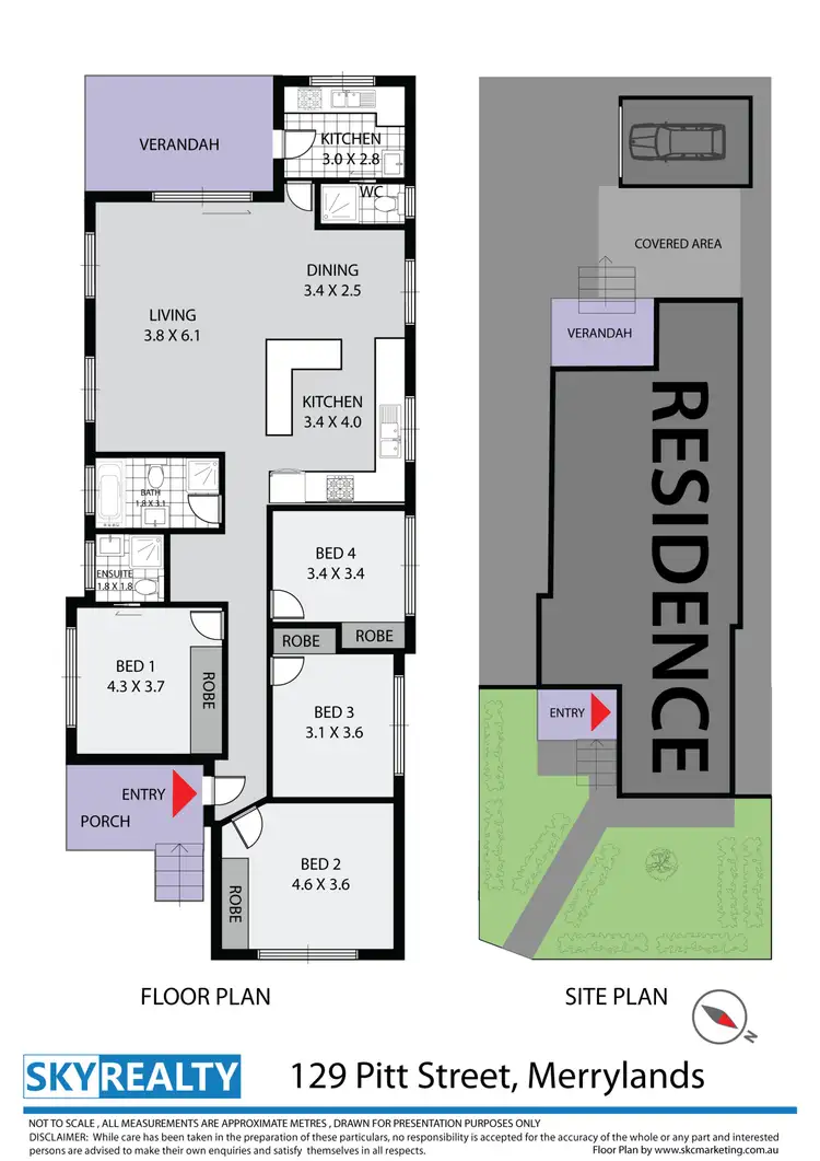 Floorplan of Homely house listing, 129 Pitt Street, Merrylands NSW 2160