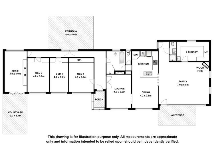 Floorplan of Homely house listing, 12 Gwendoline Street, Mount Gambier SA 5290