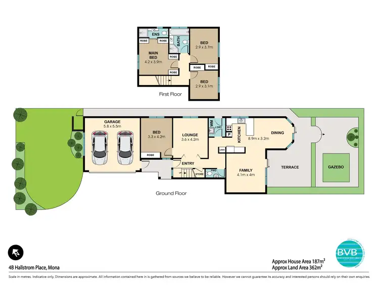Floorplan of Homely townhouse listing, 4B Hallstrom Place, Mona Vale NSW 2103