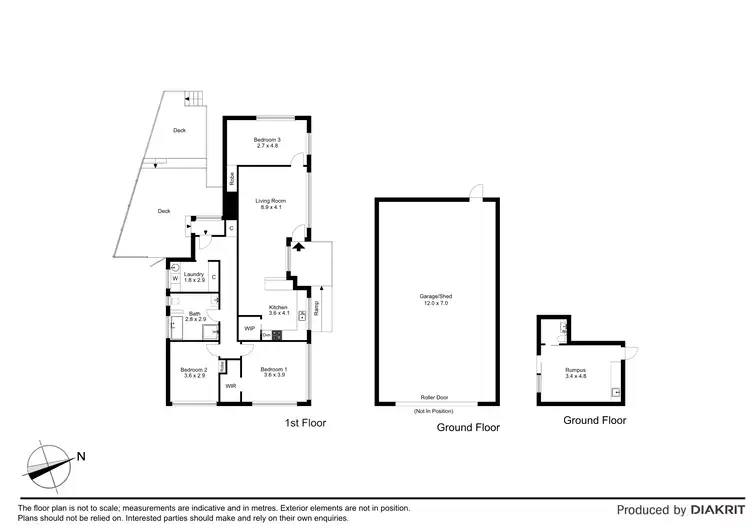 Floorplan of Homely house listing, 263 Mount Street, Upper Burnie TAS 7320