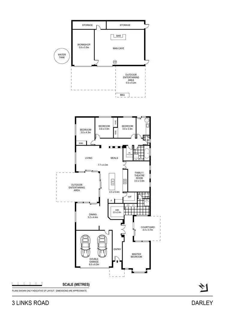 Floorplan of Homely house listing, 3 Links Road, Darley VIC 3340