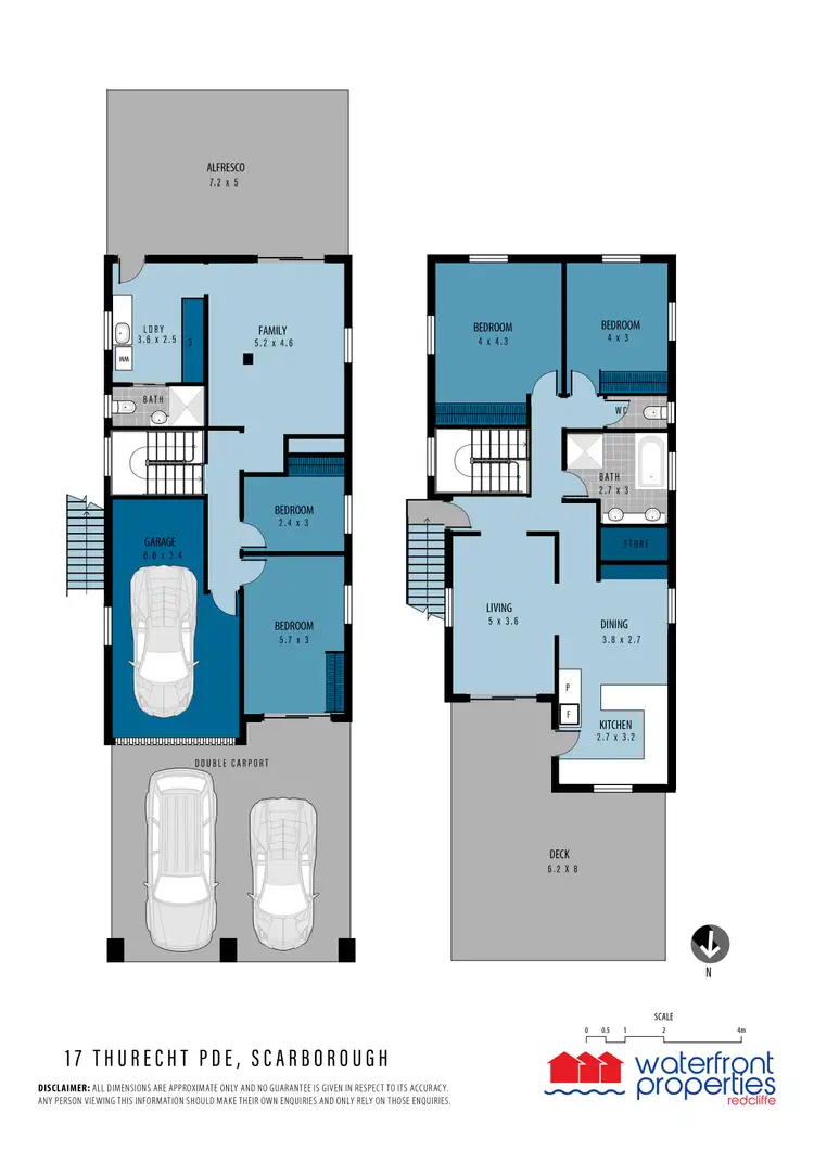 Floorplan of Homely house listing, 17 Thurecht Parade, Scarborough QLD 4020