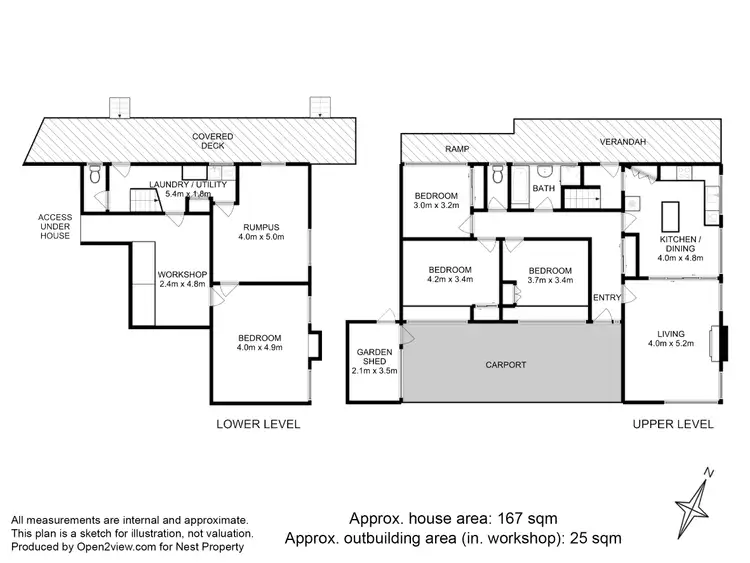 Floorplan of Homely house listing, 12 Fowler Street, Montrose TAS 7010