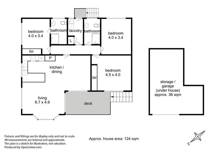 Floorplan of Homely unit listing, 7/71 Ineke Drive, Kingston TAS 7050