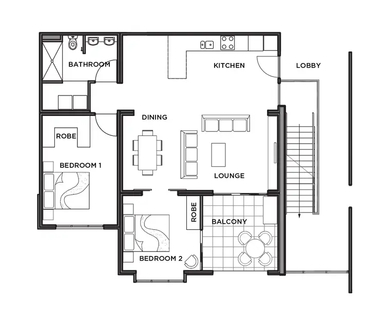 Floorplan of Homely apartment listing, Apt 9/30B Ducal Parkway, Mernda VIC 3754