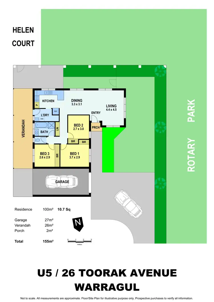 Floorplan of Homely unit listing, 5/26 Toorak Avenue, Warragul VIC 3820