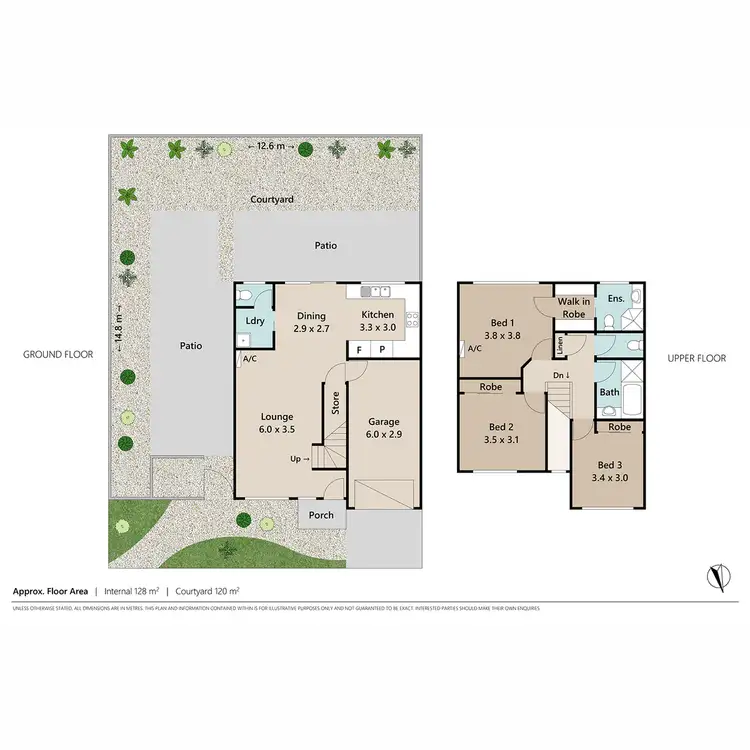 Floorplan of Homely townhouse listing, 5/134 Johnson Road, Hillcrest QLD 4118