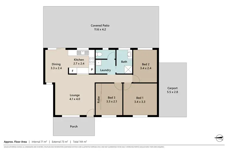 Floorplan of Homely house listing, 44 Flinders Crescent, Boronia Heights QLD 4124