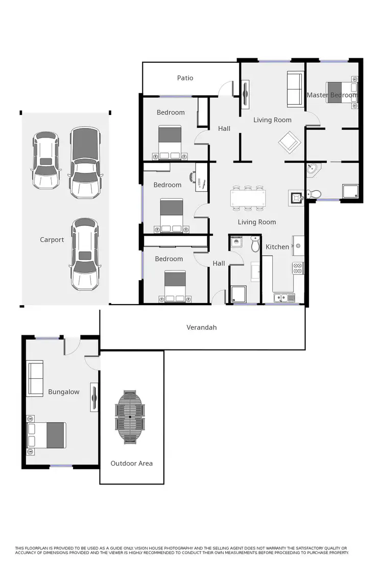 Floorplan of Homely house listing, 9 WATTLE STREET, Red Cliffs VIC 3496