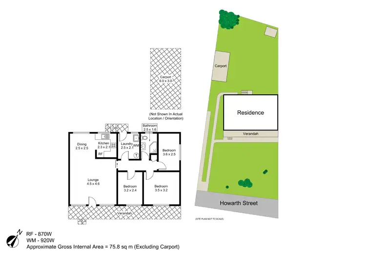 Floorplan of Homely house listing, 6 Howarth Street, Rutherford NSW 2320