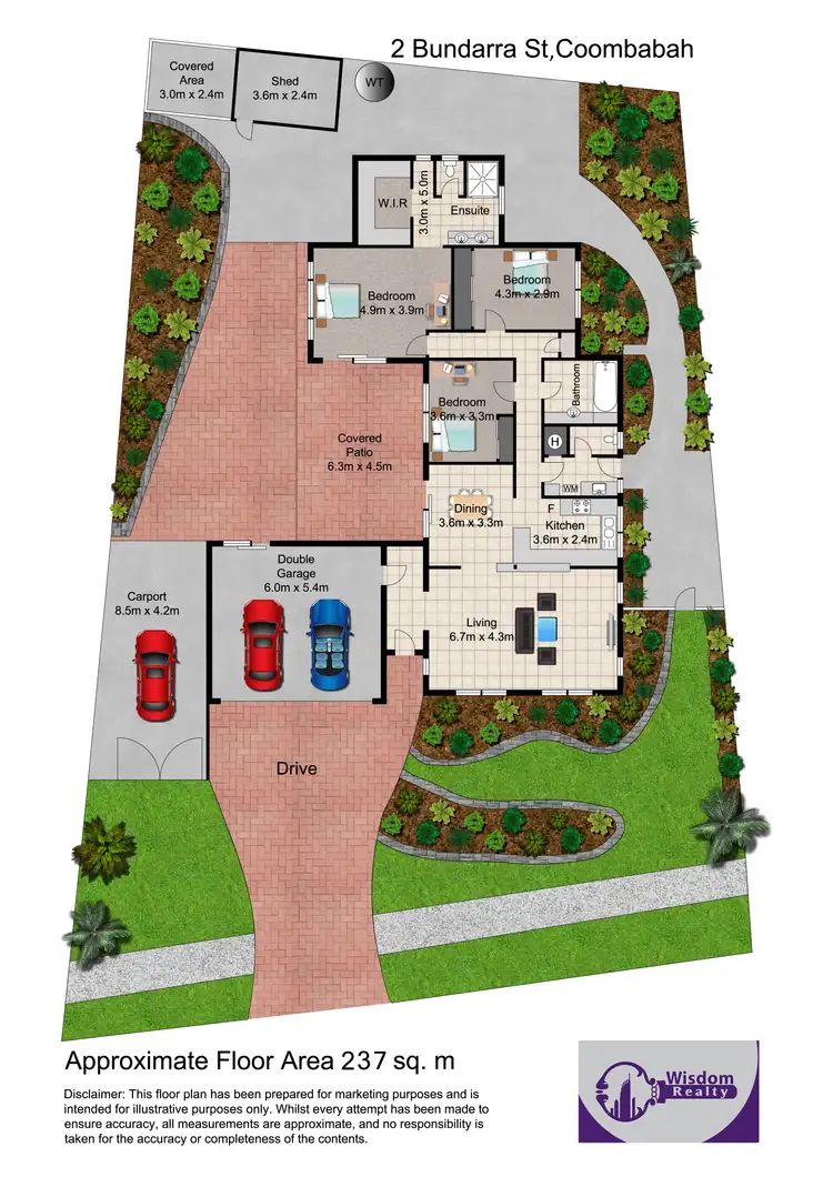 Floorplan of Homely house listing, 2 Bundarra Street, Coombabah QLD 4216