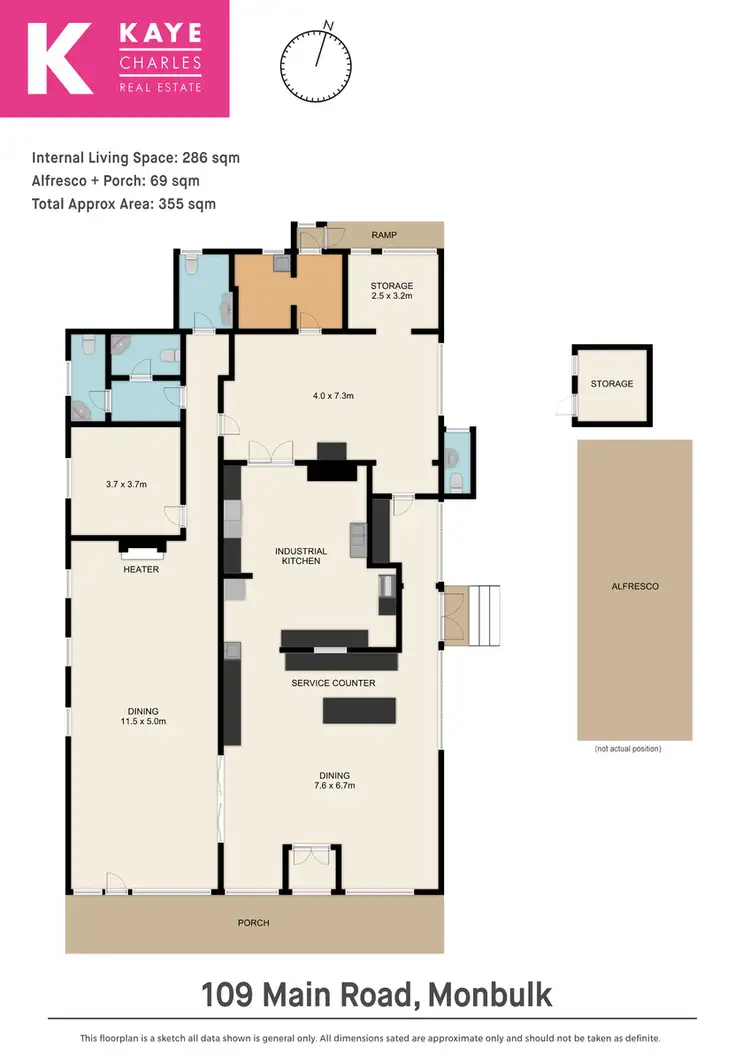 Floorplan of Homely house listing, 109 Main Road, Monbulk VIC 3793