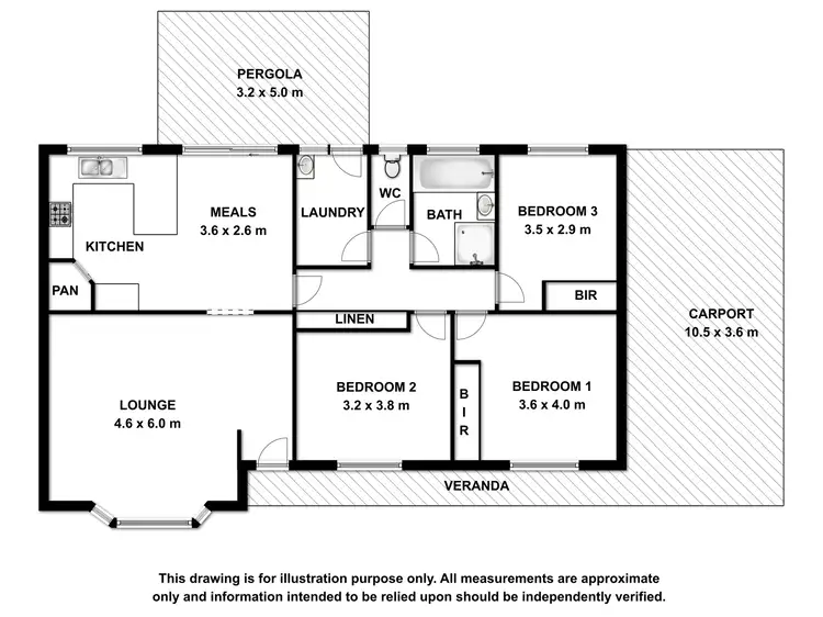 Floorplan of Homely house listing, 4 Shalamar Crescent, Mount Gambier SA 5290