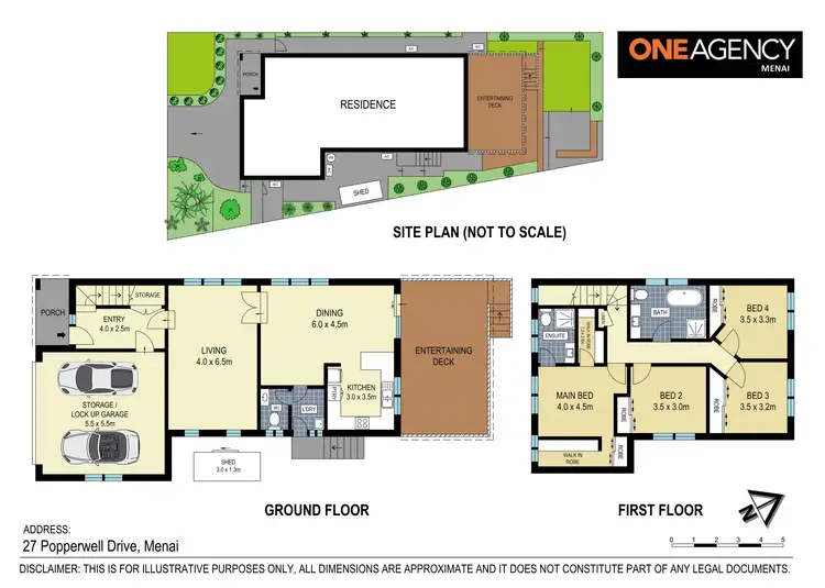 Floorplan of Homely house listing, 27 Popperwell Drive, Menai NSW 2234
