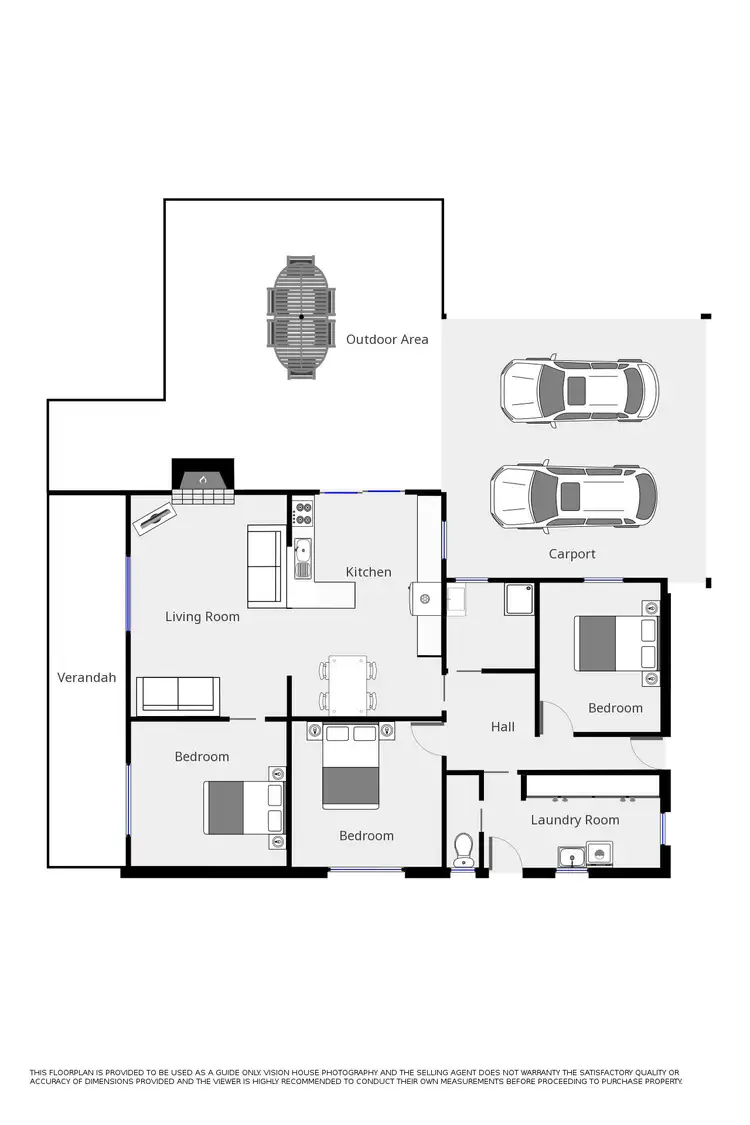 Floorplan of Homely house listing, 3 Railway Crescent, Irymple VIC 3498