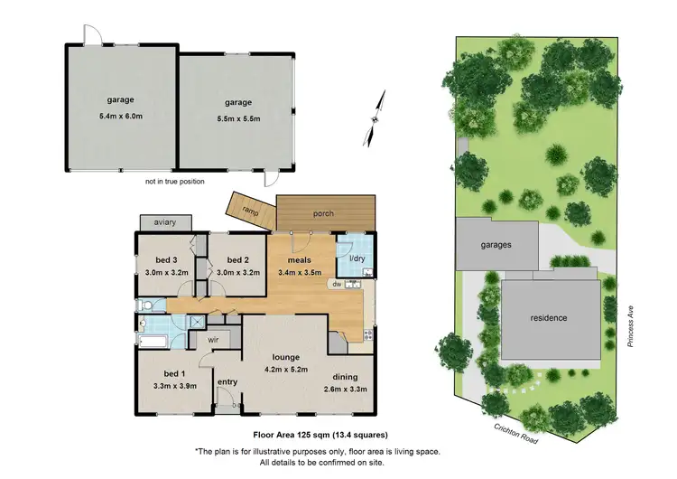 Floorplan of Homely house listing, 3 Crichton Road, Emerald VIC 3782