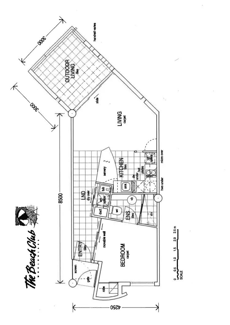 Floorplan of Homely unit listing, 428/87 First Avenue, Mooloolaba QLD 4557