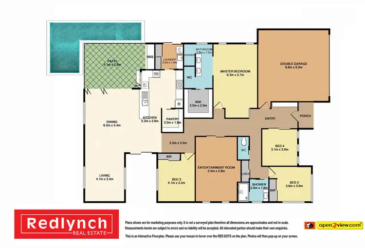 Floorplan of Homely house listing, 18 Davidson Close, Redlynch QLD 4870